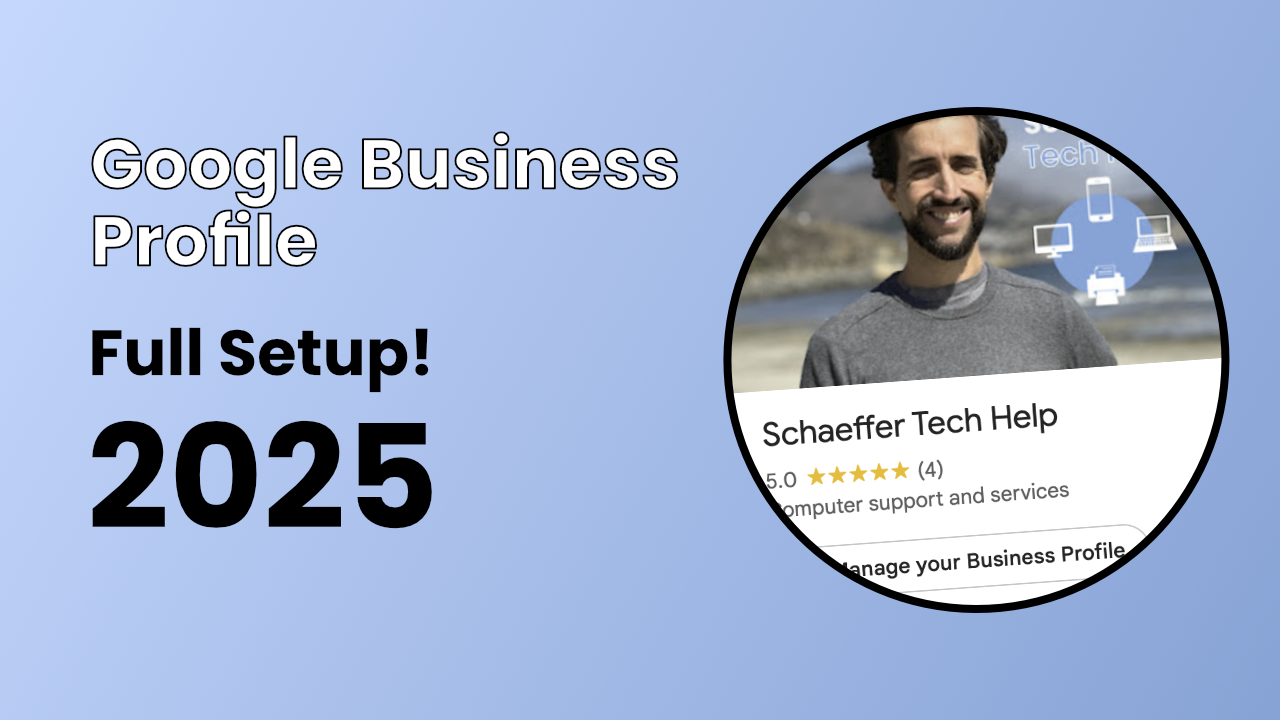 Google Business Profile setup 2025